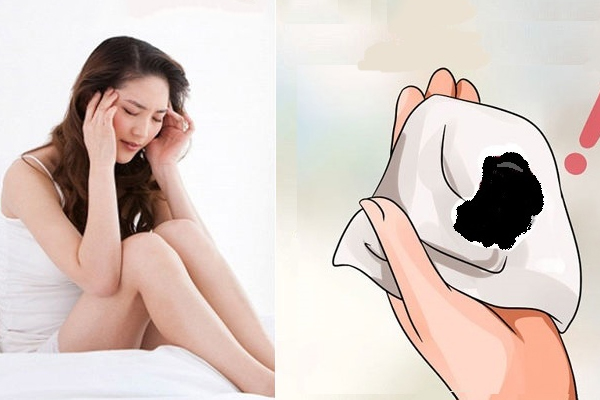 Vì sao kinh nguyệt màu đen? Cách khắc phục nhanh chóng