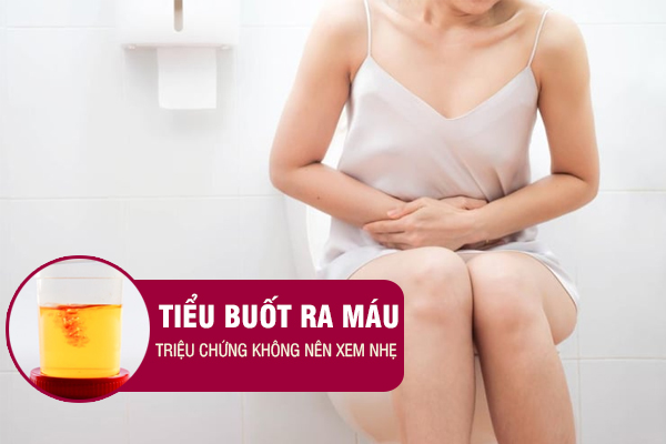 Tiểu buốt ra máu ở nữ – Dấu hiệu không thể xem thường